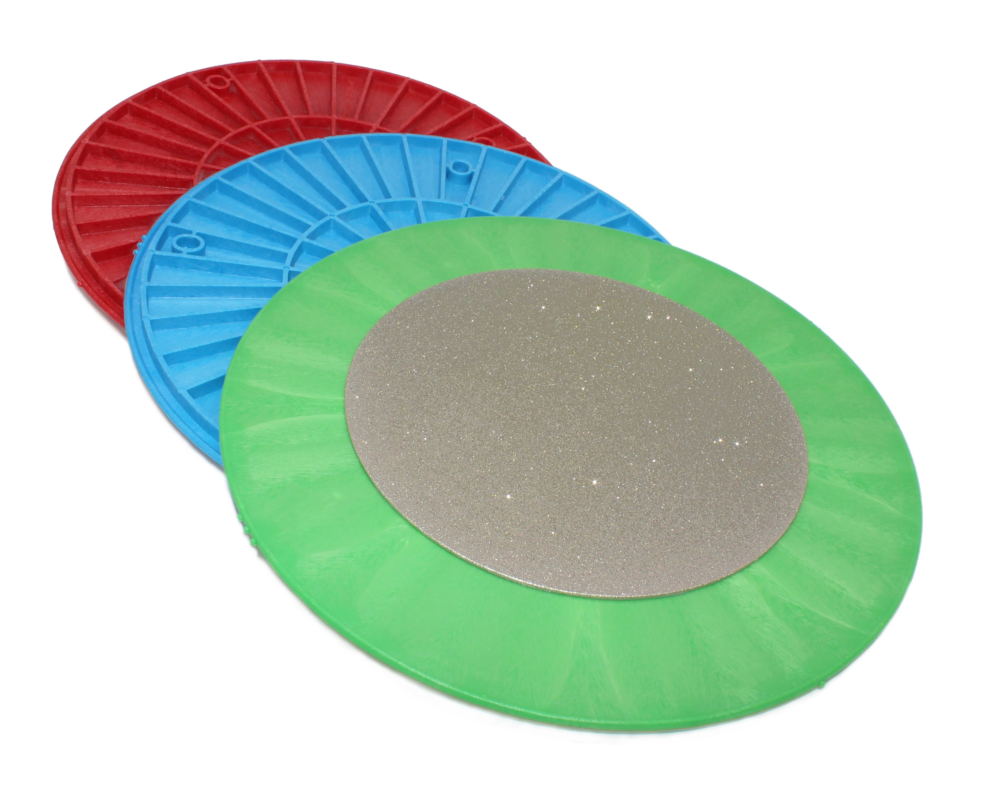 3-Piece 8" Diamond Grinding Disc Set - Image 2