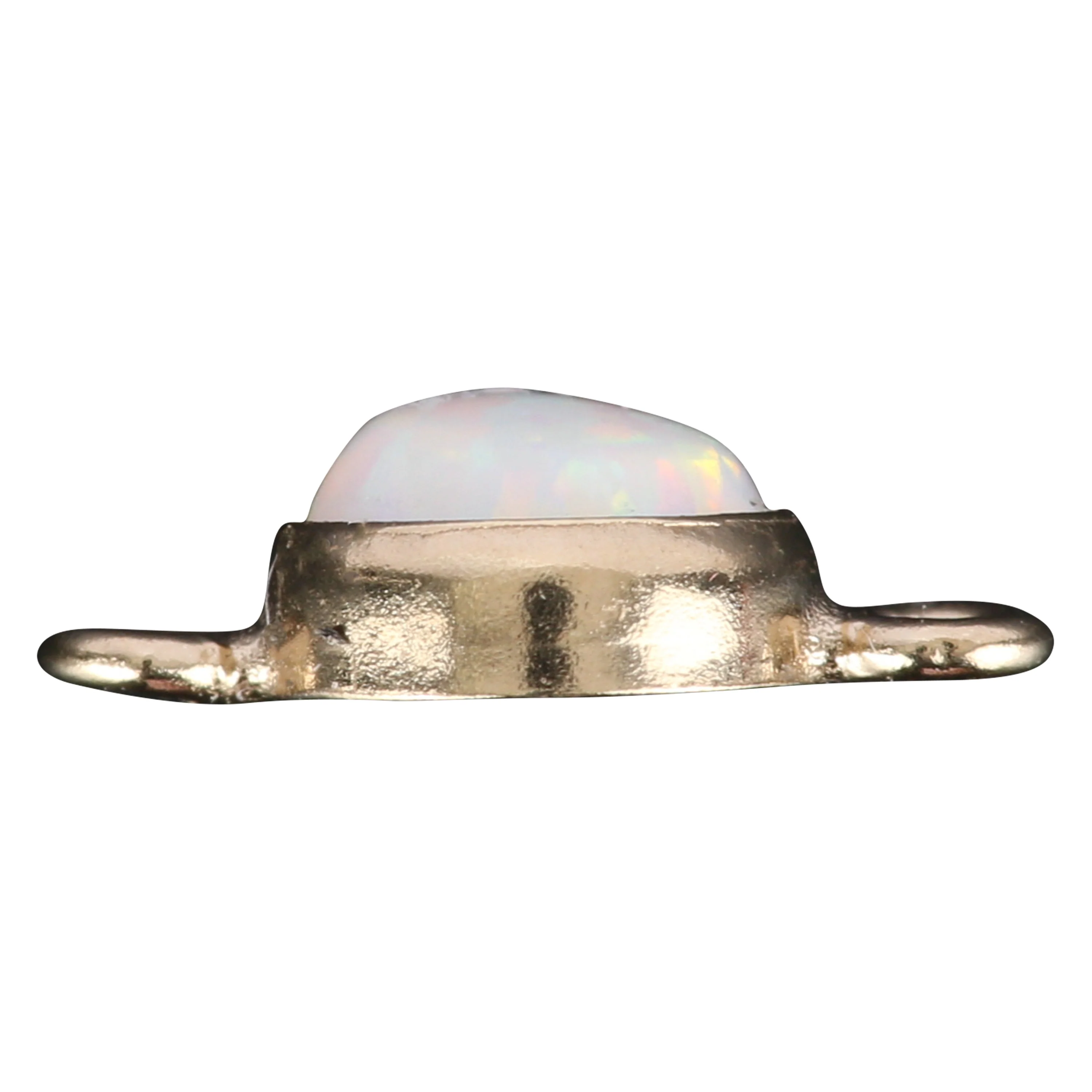 Bella Opal Connecter in Gold Filled for Permanent Jewelry, 4mm, 14k Gold Fill - Image 2