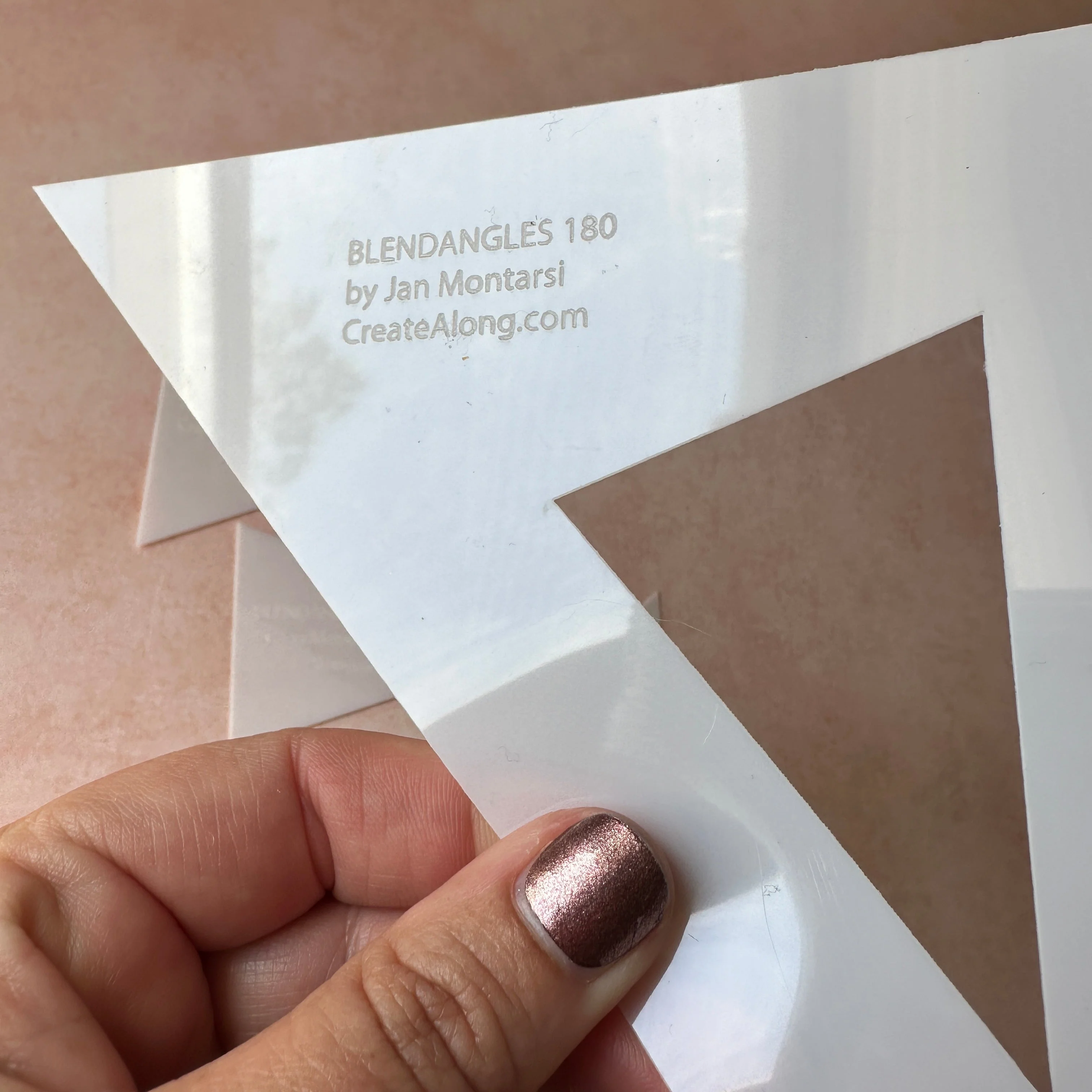 BlendAngles Skinner Ombre Gradient blend clay templates for Pasta Machine - Image 5