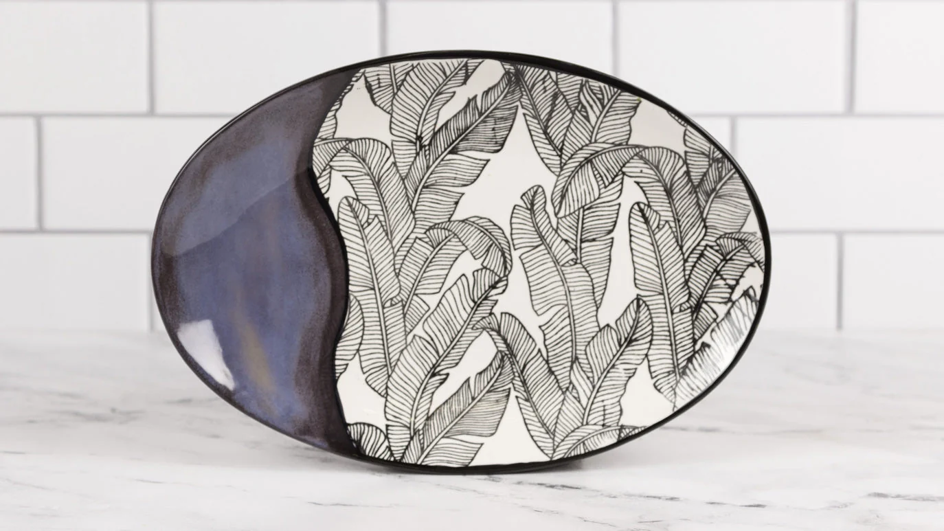Botanical Leaves Silkscreen - Image 5