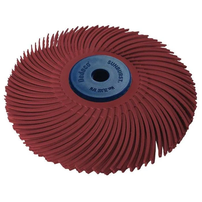 Dedeco® Sunburst® 3" 3-Ply Radial Bristle Disc Assortment - Image 5
