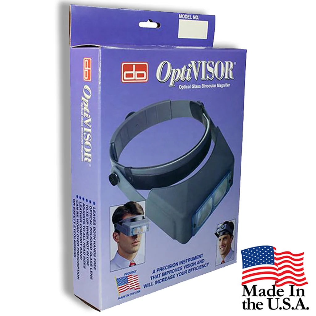 Donegan OptiVISOR DA-4 2X Magnification at 10" - Image 7