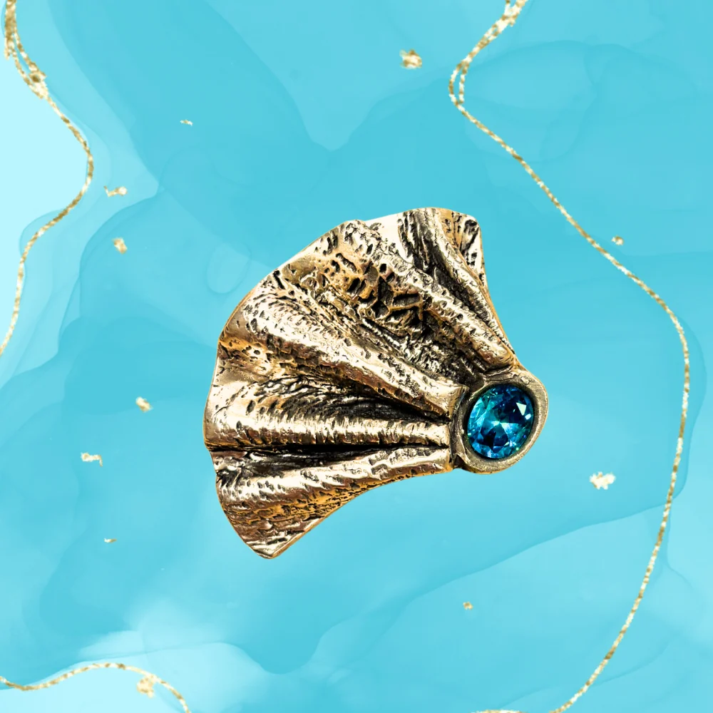 Dramatic Fan Fold Bronze Pendant Class with Carrie Story 8-28-26 In Person and Online - Image 4