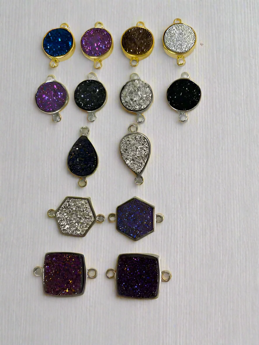 Druzy Connectors