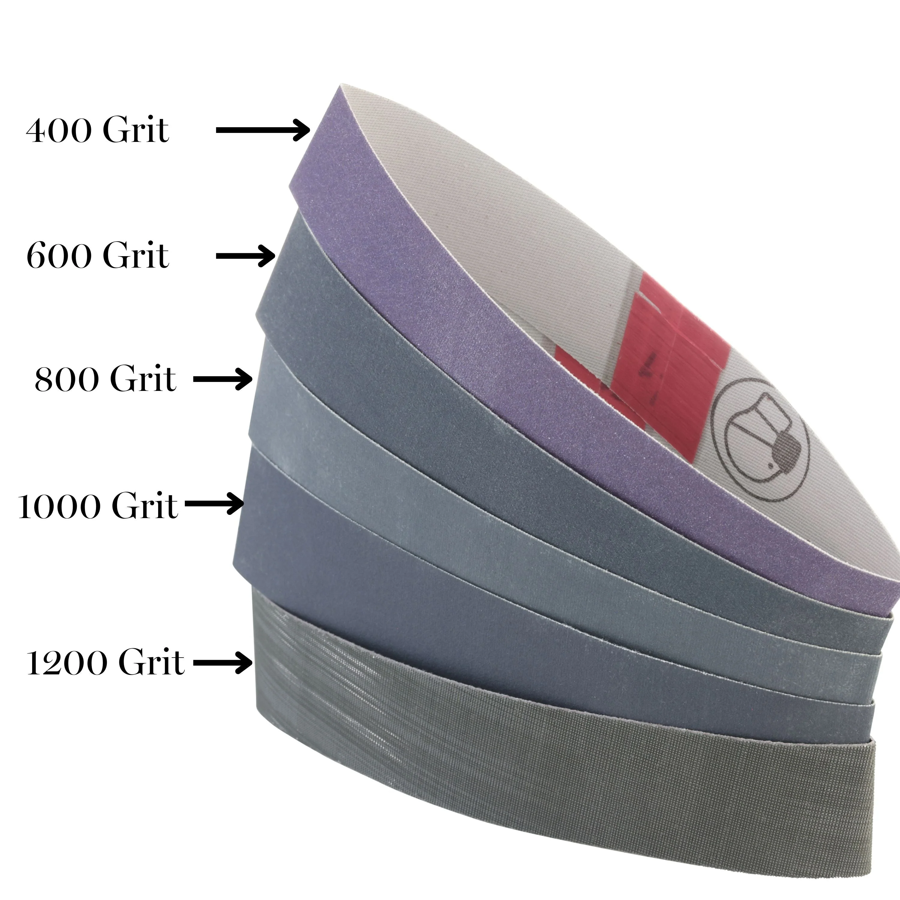 High Grit Belts for Flexshaft Belt Sander (1" x 10.5" Premium 3M Abrasives) - Image 7
