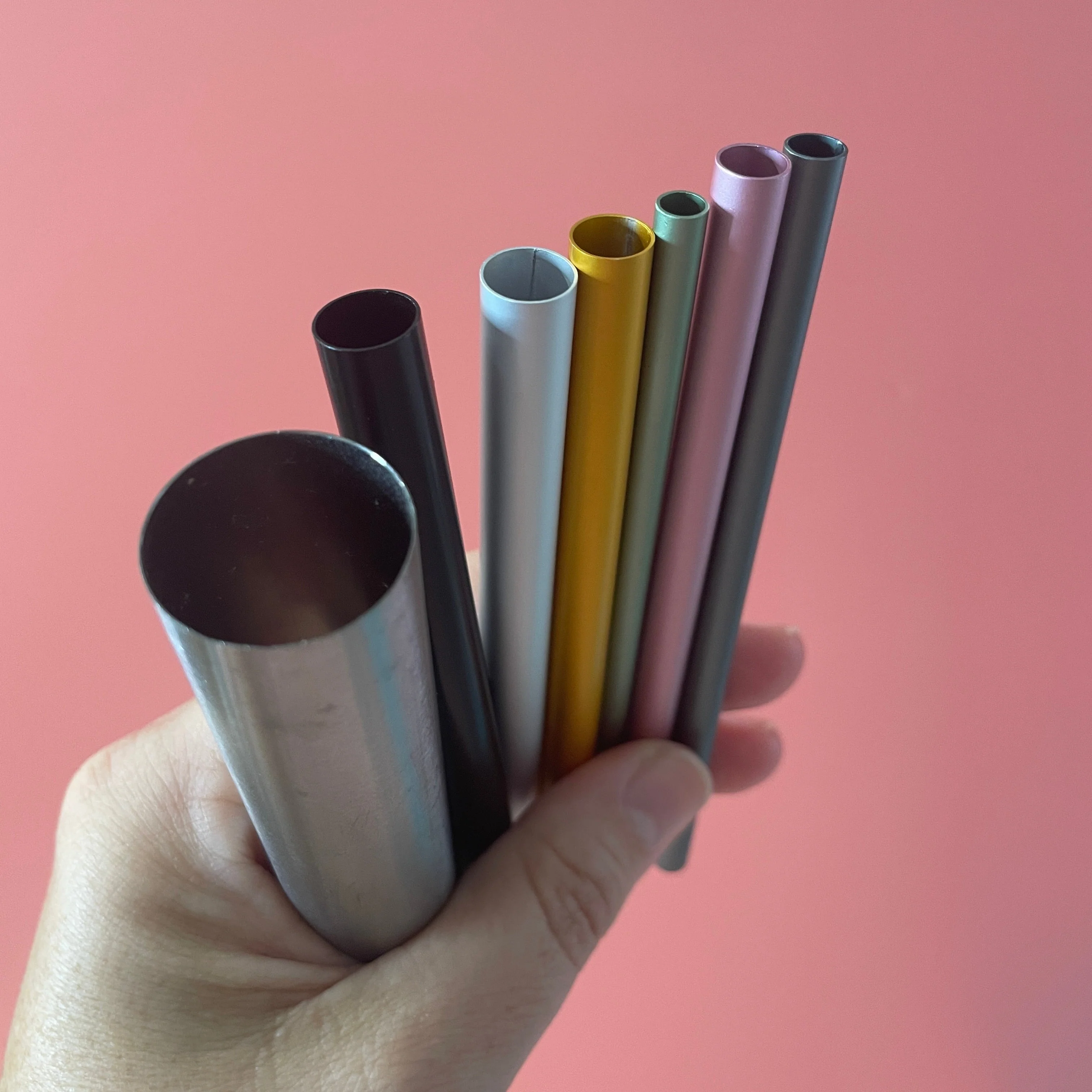 Metal Tube Forms for Huggie clay earrings, rings, hair twists, large hole beads - Image 3