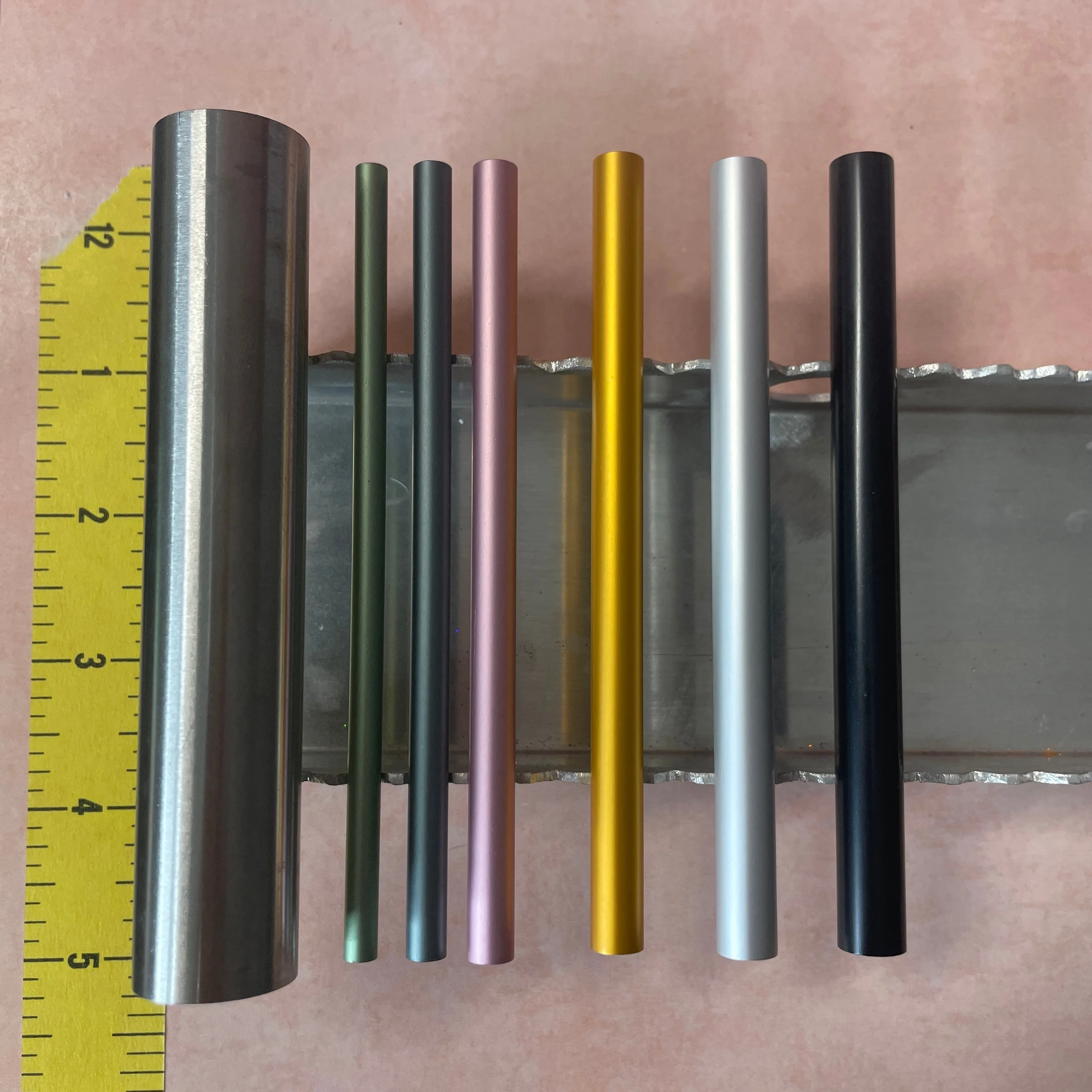 Metal Tube Forms for Huggie clay earrings, rings, hair twists, large hole beads - Image 8