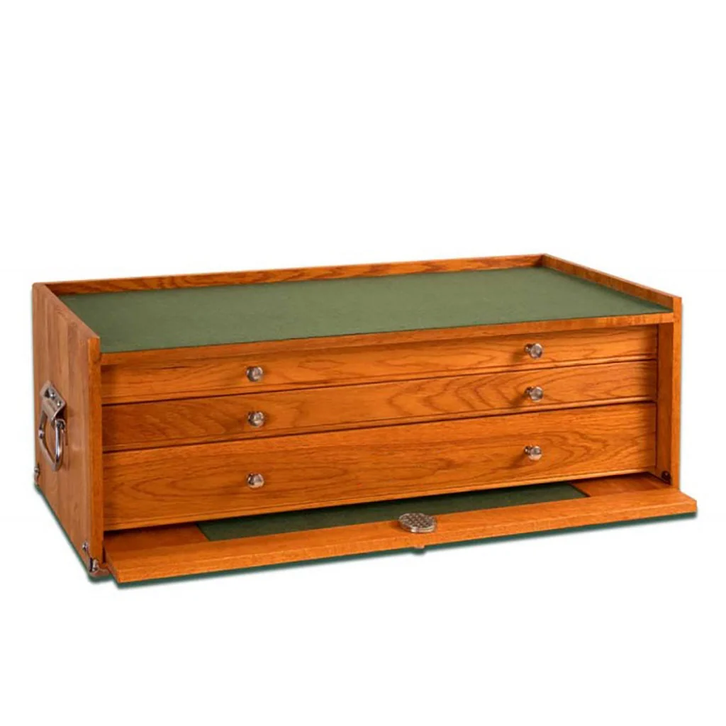 Oak 3-Drawer Mid-Base M24 - Gerstner - Image 2