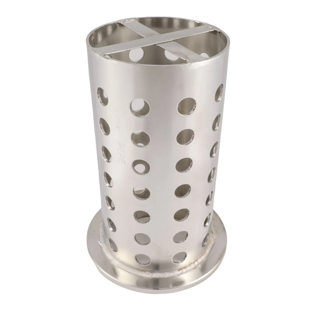 Perforated Stainless Steel Casting Flasks (4" x 8 1/2", Flanged) - Large - Image 3