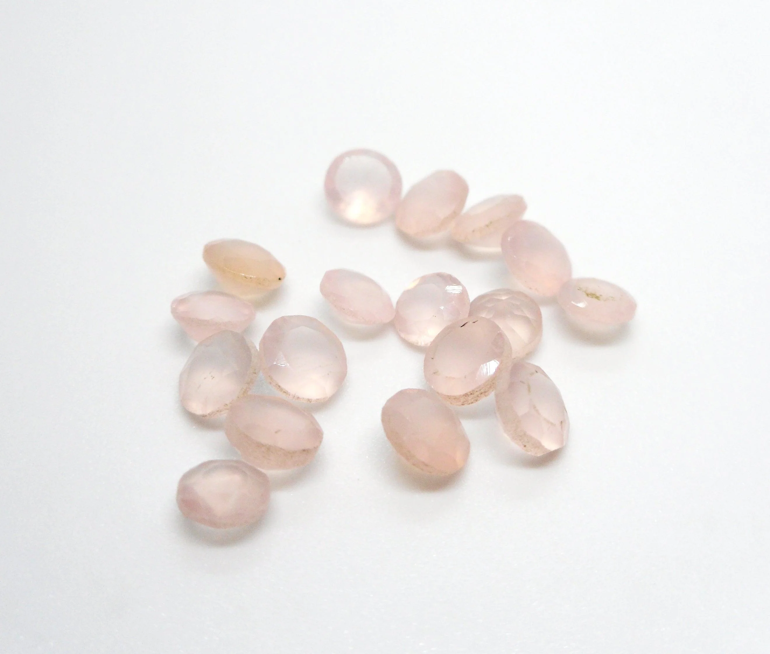 Rose Quartz 4mm Faceted