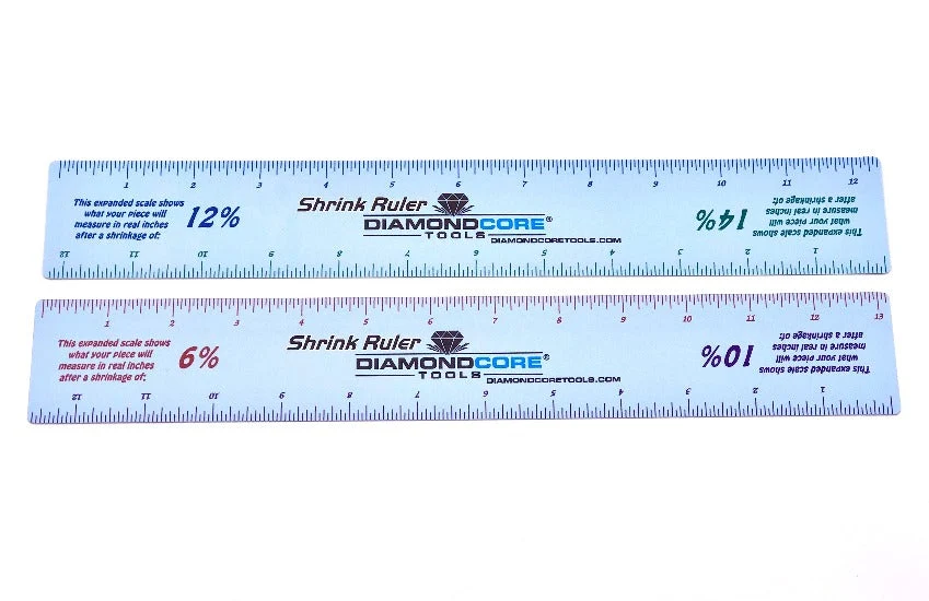 Shrink Ruler (Double-Sided, Sold Individually) - Image 2