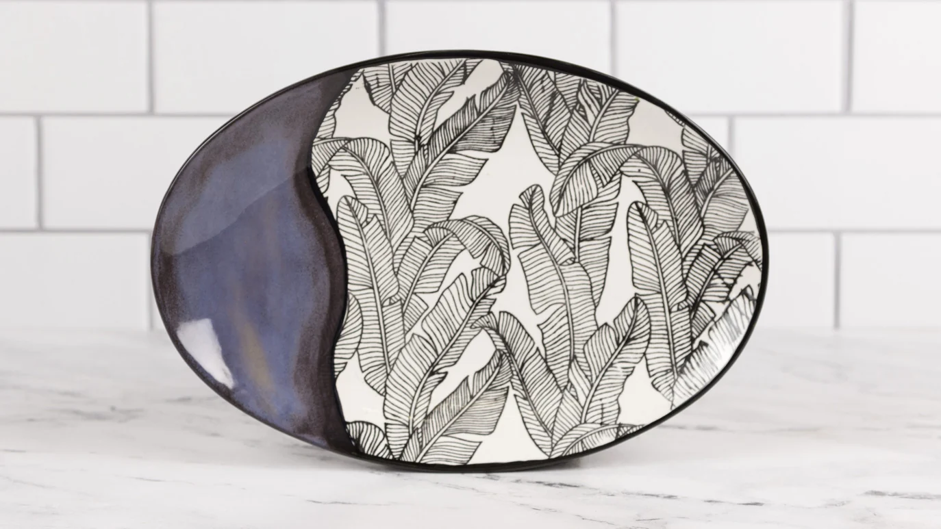 Tropical Leaves Silkscreen - Image 5