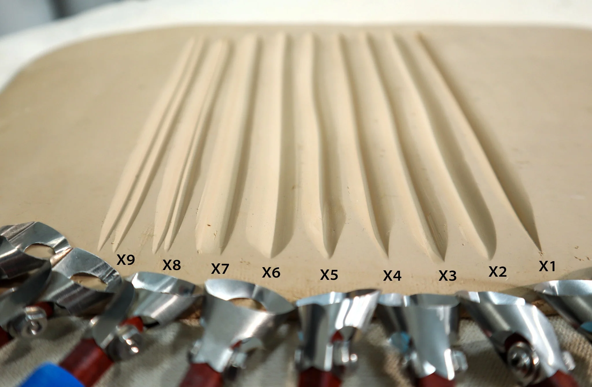 X9 Double V Fluting Tool - Image 8